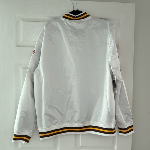 SAN DIEGO PADRES MITCHELL AND NESS COOPERSTOWN SATIN JACKET - Picture 4 of 6